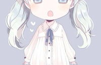 二次元q版萌图少女,q版简笔画中的青春幻想与纯真魅力